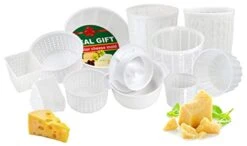 11 Pcs Cheesemaking Kit â„–2 Butter Punched Đ¡heese Mold Press Strainer Cheese Tofu Press Mold Cheese Making Kit