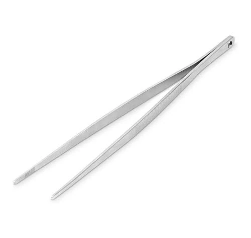 Weber Plancha Tweezers - Durable Metal Tweezers For Cooking On Flat Surfaces With Textured Tips For Precision Gripping 2 Weber Plancha Tweezers - Durable Metal Tweezers For Cooking On Flat Surfaces With Textured Tips For Precision Gripping - Image 2