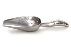 12 Oz Stainless Steel Scoop, 10” L X 3.3” W | For Ice, Dog & Cat Food, Popcorn, Coffee, Candy, Sugar, Flour, Dry Goods, Etc. -Peugeot Shop 31k6ixiq9wL