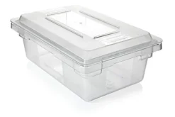 Rubbermaid Commercial Products 1815321 Food/Tote Box Storage Container With Lid, Plastic, Clear (Container And Lid) -Peugeot Shop 31kNTmzeGCL