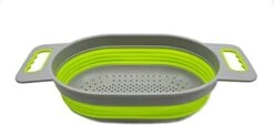 5L (1.3 Gallon) Over The Sink Oval Colander (1, White/Grey) -Peugeot Shop 31kRAoPRkzL. AC