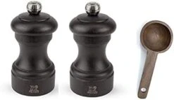Peugeot Bistro 4-Inch Pepper Mill Gift Set, Chocolate - With Scoop -Peugeot Shop 31khJQVvgoS. AC