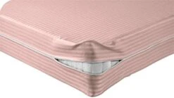 Luxurious Mattress Cover 1000 Thread Counts 100% Egyptian, 28" Inch Deep Pocket Olympic Queen Size, Stripe Sand Zipper Around The Mattress 19 Luxurious Mattress Cover 1000 Thread Counts 100% Egyptian, 28" Inch Deep Pocket Olympic Queen Size, Stripe Sand Zipper Around The Mattress -Peugeot Shop 31kkZkSopFL. AC