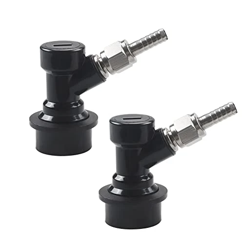 2 PACK Ball Lock MFL Dis-connect Set With Swivel Nuts 1/4 Liquid Barbed By PERA 1 2 PACK Ball Lock MFL Dis-connect Set With Swivel Nuts 1/4 Liquid Barbed By PERA