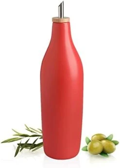 Ceramic Olive Oil Dispenser Bottle, Opaque Oil Cruet Protects Oil To Reduce Oxidation, Suitable For Storage Of Oil, Vinegar, Coffee Syrups & Other Liquids 17 Fl Oz, Pack Of 1(Black) 19 Ceramic Olive Oil Dispenser Bottle, Opaque Oil Cruet Protects Oil To Reduce Oxidation, Suitable For Storage Of Oil, Vinegar, Coffee Syrups & Other Liquids 17 Fl Oz, Pack Of 1(Black) -Peugeot Shop 31kwBaThz3L. AC