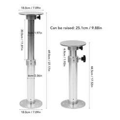RV Table Base Stand, Polishing Surface Table Pedestal Leg Detachable For Balcony For Yacht For Camper 9 RV Table Base Stand, Polishing Surface Table Pedestal Leg Detachable For Balcony For Yacht For Camper -Peugeot Shop 31lL8eNzUhL 1