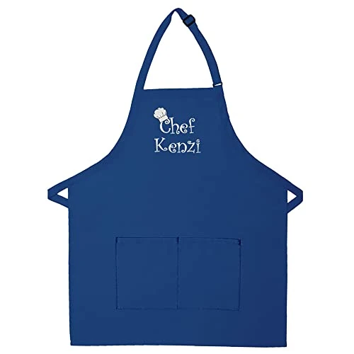 THE APRONPLACE Personalized Embroidered Chef Any Name Adult Apron 1 THE APRONPLACE Personalized Embroidered Chef Any Name Adult Apron