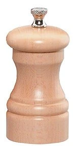 4 Inch - 10cm CapstanNatural Salt Mill