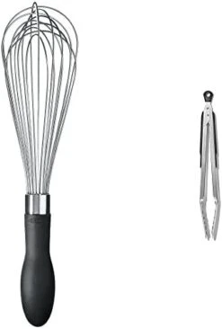 OXO Good Grips 11-Inch Balloon Whisk & Good Grips 9-Inch Whisk -Peugeot Shop 31mNVb31nsL. AC
