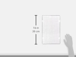 Ibili Rectangular Cooling Racks For Cooking And Baking, Multipurpose Stainless Steel Roasting Rack - Made In Spain, Dishwasher And Oven Safe - 25 X 40cm - 9.8" X 15.7" Inches -Peugeot Shop 31mNpD49SAL