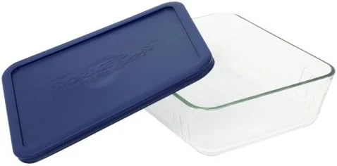 Pyrex Simply Store 4-Cup Single Glass Food Storage Container With Lid, Non-Pourous Glass Round Meal Prep Container With Lid, BPA-Free Lid, Dishwasher, Microwave, Oven And Freezer Safe 5 Pyrex Simply Store 4-Cup Single Glass Food Storage Container With Lid, Non-Pourous Glass Round Meal Prep Container With Lid, BPA-Free Lid, Dishwasher, Microwave, Oven And Freezer Safe - Image 5