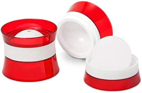 Set Of 2 Silicone Ice Sphere Molds, Stackable 2.5-Inch Ice Ball Maker, Keep Drinks Colder Longer With Less Dilution, Leak-free, Easy-Release, Black 7 Set Of 2 Silicone Ice Sphere Molds, Stackable 2.5-Inch Ice Ball Maker, Keep Drinks Colder Longer With Less Dilution, Leak-free, Easy-Release, Black - Image 7