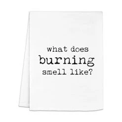 Funny Kitchen Towel, Fold In The Cheese, Flour Sack Dish Towel, Sweet Housewarming Gift, White -Peugeot Shop 31meHiqdNcL