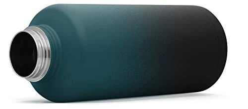 Water Bottle With Straw Lid Vacuum Insulated Stainless Steel Metal Thermos | Big Reusable Leak Proof BPA-Free Flask For Gym, Travel, Sports | Summit Collection | 84oz, Moonlight 3 Water Bottle With Straw Lid Vacuum Insulated Stainless Steel Metal Thermos | Big Reusable Leak Proof BPA-Free Flask For Gym, Travel, Sports | Summit Collection | 84oz, Moonlight - Image 3