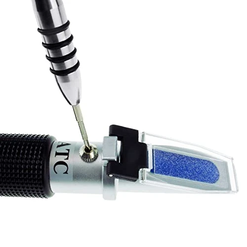 Portable Clinical Refractometer With ATC For Urine Specific Gravity RI Measurement Of Pet Dog Cat 1.000-1.060RI And Blood Serum Protein 2-14g/dl, Free Pipettes 5 Portable Clinical Refractometer With ATC For Urine Specific Gravity RI Measurement Of Pet Dog Cat 1.000-1.060RI And Blood Serum Protein 2-14g/dl, Free Pipettes - Image 5