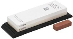 K-80002 Due Cigni Japanese Sharpener Stones Grain 3000/8000, 17.8 X 6 X 2.4 Cm, White/Yellow -Peugeot Shop 31msFLH0SL. AC