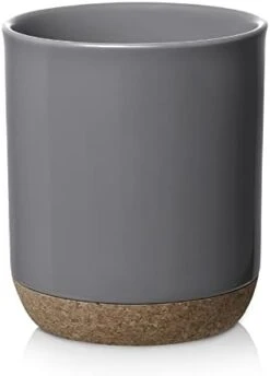 DOWAN Utensil Holder For Kitchen Counter, 7.5 Inches White Cooking Utensil Holder With Thicken Recycled Wooden Cork Mat, DIY Gifts For Moms And Grandma, Kitchen Decor, 13 DOWAN Utensil Holder For Kitchen Counter, 7.5 Inches White Cooking Utensil Holder With Thicken Recycled Wooden Cork Mat, DIY Gifts For Moms And Grandma, Kitchen Decor, -Peugeot Shop 31n3h2bHAsL. AC