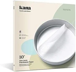 Parchment Paper Baking Circles - 100 Pre-cut Rounds 8 Inch_Ideal For Baking Cakes, Pastries & Cheesecakes - Suitable For Tortilla Press -Peugeot Shop 31nYRS 4EmL. AC