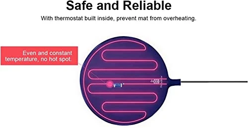 Me Brew Heat Heating Belt Pad For Beer Wine Spirits Fermenter +Thermometer 2 Me Brew Heat Heating Belt Pad For Beer Wine Spirits Fermenter +Thermometer - Image 2