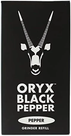 Black Pepper Grinder By Oryx | Refillable Ceramic Pepper Mill | Premium Whole Black Peppercorns | Pair With Oryx Desert Salt Grinder | 50g / 1.26 Oz. Peppercorn Grinder 8 Black Pepper Grinder By Oryx | Refillable Ceramic Pepper Mill | Premium Whole Black Peppercorns | Pair With Oryx Desert Salt Grinder | 50g / 1.26 Oz. Peppercorn Grinder - Image 8