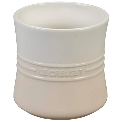 Le Creuset Stoneware Utensil Crock, 2.75 Qt., Meringue 1 Le Creuset Stoneware Utensil Crock, 2.75 Qt., Meringue