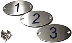 304 Stainless Steel Engraved Oval Table Black Numbers (1-20) Pubs Restaurants Clubs - 1 To 20 23 304 Stainless Steel Engraved Oval Table Black Numbers (1-20) Pubs Restaurants Clubs - 1 To 20 -Peugeot Shop 31p0ITH apS. AC 1