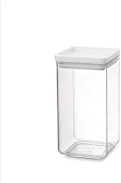 Brabantia Tasty+ Stackable Food Canister (Dark Gray / 0.66 Gal) BPA-Free Space-Saving Durable Jar With Silicone Seal Lid For Freshness 18 Brabantia Tasty+ Stackable Food Canister (Dark Gray / 0.66 Gal) BPA-Free Space-Saving Durable Jar With Silicone Seal Lid For Freshness -Peugeot Shop 31p99Eiv8L. AC