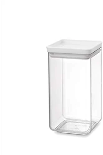 Brabantia Tasty+ Stackable Food Canister (Dark Gray / 0.66 Gal) BPA-Free Space-Saving Durable Jar With Silicone Seal Lid For Freshness 8 Brabantia Tasty+ Stackable Food Canister (Dark Gray / 0.66 Gal) BPA-Free Space-Saving Durable Jar With Silicone Seal Lid For Freshness - Image 8