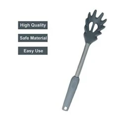 Silicone Pasta Fork, Spaghetti Server, Professional Pasta Server Spoon Heat Resistant Noodle Spoon, Spaghetti Strainer Best Cooking Tools -Peugeot Shop 31pYPjwziWL