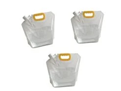 3PCSlastic Flask Liquor Drink Pouches,Concealable And Reusable Sneak Pouch Bulk Alcohol Bags For Sneak Alcohol To Go Flask (5L)