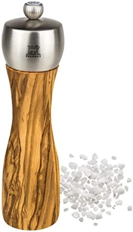 Peugeot Classic Fidji Salt Mill, Olive Wood 6 Peugeot Classic Fidji Salt Mill, Olive Wood - Image 6