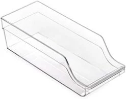 | Plastic Storage Bins, Deep Large | THE HANDLER COLLECTION | Multipurpose Organizer Bins | Kitchen Pantry Organizers And Storage | Clear Containers For Organizing Home | Freezer Organizer -Peugeot Shop 31pyPXMJaLL. AC