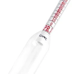 Circrane 0-200 Proof & Tralle Alcohol Hydrometer, Accurate Tester For Liquor, Distilling Moonshine Alcoholmeter -Peugeot Shop 31qEA561fVL
