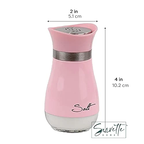 Basic Salt & Pepper Shakers - Pink 3 Basic Salt & Pepper Shakers - Pink - Image 3