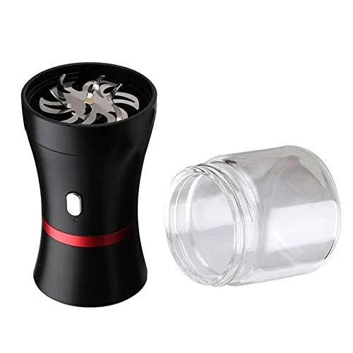 Electric Herb Grinder, 6 Blades Updated Spice Grinder, Rechargeable Electric Grinder With 2 X 1.7oz/50ml Herb Jars And A Mini Shovel 2 Electric Herb Grinder, 6 Blades Updated Spice Grinder, Rechargeable Electric Grinder With 2 X 1.7oz/50ml Herb Jars And A Mini Shovel - Image 2
