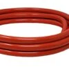 Red 5/16-Inch ID, 9/16-Inch OD Food Grade Vinyl Tubing, 10 FT CO2 Gas Line With 2 Hose Clamps, For Homebrewing, Kegerator, Draft Systems, Beer Air Hose, 1/4" Wall Thickness - Made In USA