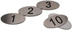 304 Stainless Steel Engraved Oval Table Black Numbers (1-20) Pubs Restaurants Clubs - 1 To 20 27 304 Stainless Steel Engraved Oval Table Black Numbers (1-20) Pubs Restaurants Clubs - 1 To 20 -Peugeot Shop 31r1GVooKeL. AC 1