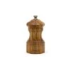 Imperia 4 Inch Olive Wood Salt Mill With Adjustable Grinder