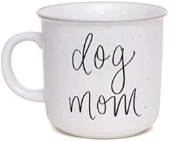 G Mom Coffee Mug | Cute 16oz Ceramic Campfire Style Coffee Cup Microwave & Dishwasher Safe | Large Mug For Dog Moms, Pet Owners, Puppy Lovers, And Dog Adoption -Peugeot Shop 31rJGfbfI4L. AC