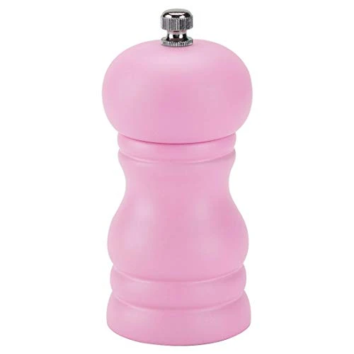 Uxcell Salt And Grinder 4.5 Inch Wooden Mills Shakers With Adjustable Coarseness For Seasoning Meal Prep Cooking Dining Pink 1 Uxcell Salt And Grinder 4.5 Inch Wooden Mills Shakers With Adjustable Coarseness For Seasoning Meal Prep Cooking Dining Pink