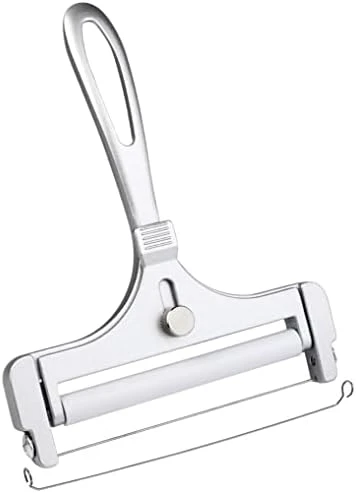 Stainless Steel Wire Cheese Slicer, Adjustable Thickness Cheese Cutter For Soft, Semi-Hard Cheeses Kitchen Cooking Tool 8 Stainless Steel Wire Cheese Slicer, Adjustable Thickness Cheese Cutter For Soft, Semi-Hard Cheeses Kitchen Cooking Tool - Image 8