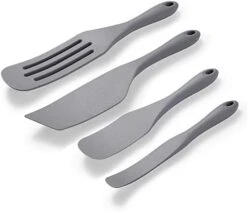 Silicone Spurtle Set, Silicone Spatula Set, Heat Resistant Cooking Utensil For Nonstick Cookware, Serving，Baking, Whisking, Smashing, Scooping, Spreading, 4 Piece -Peugeot Shop 31rWqVl3rL. AC
