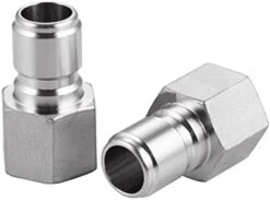 Stainless Steel Male Quick Disconnect,Female NPT 1/2" Homebrewing Quick Connector 2 Pack 10 Stainless Steel Male Quick Disconnect,Female NPT 1/2" Homebrewing Quick Connector 2 Pack -Peugeot Shop 31rkLhESxBL. AC