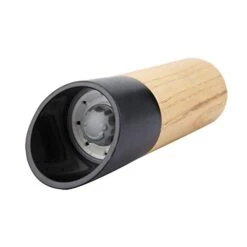 Wooden Pepper Grinder, Protective Spice Mill Salt Shaker For Kitchen(Black) -Peugeot Shop 31rqQOT0taL
