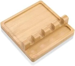 Stainless Steel Spoon Rest, Spatula Ladle Holder, Stainless Steel Utensil Spoon Rest Holder, Brushed Finish, Dishwasher Safe 9.8 X 3.7 Inch (Gold 1PC) -Peugeot Shop 31sADORTOKL. AC