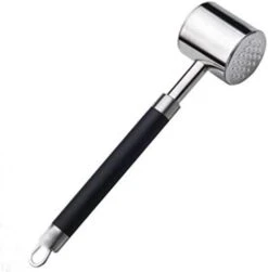 Zeerkeer Meat Tenderizer Hammer Tool Stainless Steel Dual-Sided Meat Mallet For Tenderizing Flattening Steak, Beef, Chicken, Pork And Poultry-Dishwasher Safe -Peugeot Shop 31sBjS4wIQL. AC