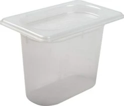 MP19 Mod Pan, 1/9 Food Pan With Lid, 1 Quart, 5 1/8" Deep, (Pack Of 12)