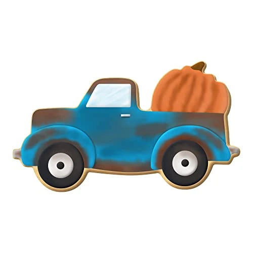 Truck With Pumpkin Cookie Cutter 5 Inch - Made In The USA – Foose Cookie Cutters Tin Plated Steel Truck With Pumpkin Cookie Mold 2 Truck With Pumpkin Cookie Cutter 5 Inch - Made In The USA – Foose Cookie Cutters Tin Plated Steel Truck With Pumpkin Cookie Mold - Image 2