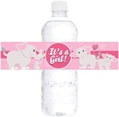 Uper Cute, Waterproof, Boy Or Girl? Water Bottle Label 24 PK. Fun, Elephant Party Favor Design. Durable, Pink And Blue Favors For Baby Shower, Sprinkles Or Gender Reveal. Guests Love Our Drink Labels 17 Uper Cute, Waterproof, Boy Or Girl? Water Bottle Label 24 PK. Fun, Elephant Party Favor Design. Durable, Pink And Blue Favors For Baby Shower, Sprinkles Or Gender Reveal. Guests Love Our Drink Labels -Peugeot Shop 31tb21pCr9L. AC