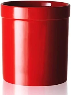 Ceramic Kitchen Utensil Holder, Utensil Crock Large Utensils Holder For Kitchen Decor, Cooking Tool Utensils Caddy For Countertop, White -Peugeot Shop 31tf zZI3vL. AC